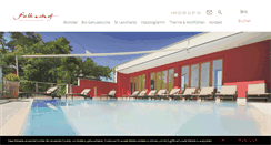 Desktop Screenshot of hotel-falkenhof.de